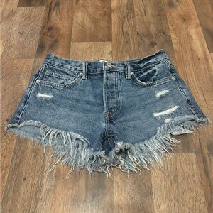 Free people Denim Mini Shorts